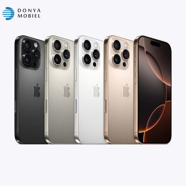 گوشی موبایل اپل مدل iPhone 16 Pro ZAA دو سیم کارت ظرفیت 256 گیگابایت و رم 8 گیگابایت