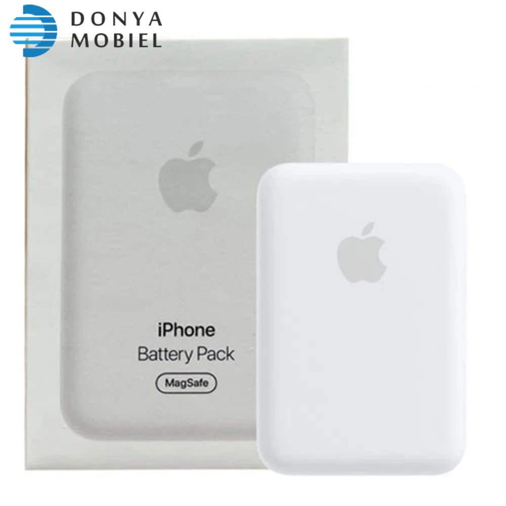 پاوربانک مدل مگ سیف (MagSafe) ظرفیت 10000 میلی‌آمپر ساعت