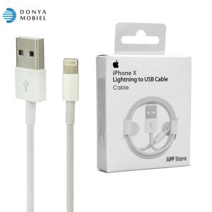 کابل تبدیل USB به لایتنینگ اپل طول 1 متر Apple USB to Lightning Cable 1m