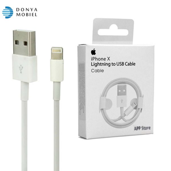 کابل تبدیل USB به لایتنینگ اپل طول 1 متر Apple USB to Lightning Cable 1m