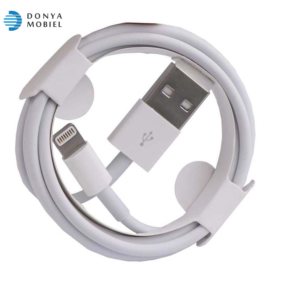 کابل تبدیل USB به لایتنینگ اپل طول 1 متر Apple USB to Lightning Cable 1m