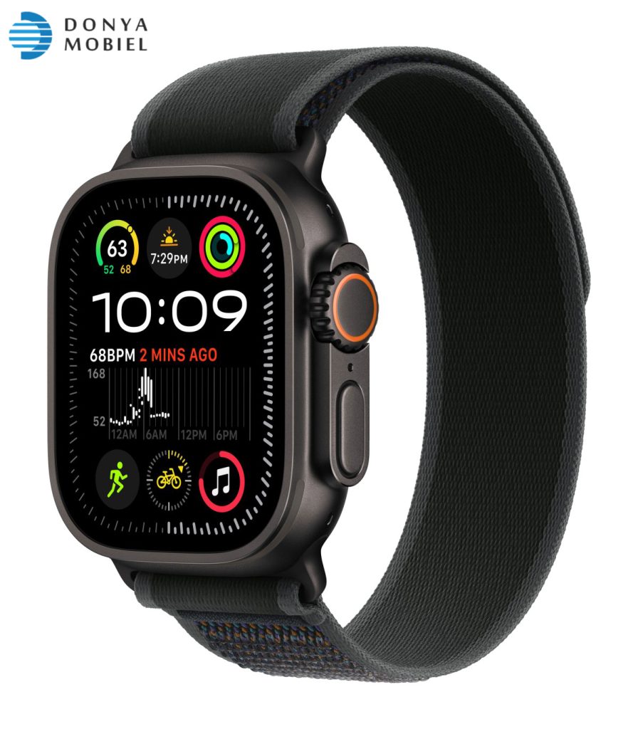 اپل واچ اولترا 2 جدید iWatch Ultra بندTrail Loop مشکی