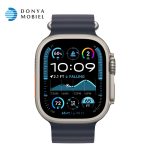 اپل واچ اولترا 2 جدید iWatch Ultra 2 New 49mm بند Ocean Band آبی / بدنه نچرال