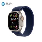 اپل واچ اولترا 2 جدید iWatch Ultra 2 New 49mm بند Trail Loop آبی / بدنه نچرال