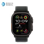 اپل واچ اولترا 2 جدید iWatch Ultra 2 New 49mm بند Trail Loop مشکی / بدنه مشکی