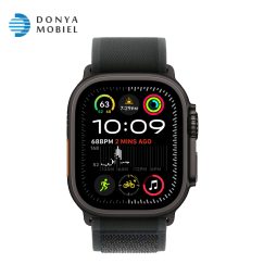 اپل واچ اولترا 2 جدید iWatch Ultra 2 New 49mm بند Trail Loop مشکی / بدنه مشکی