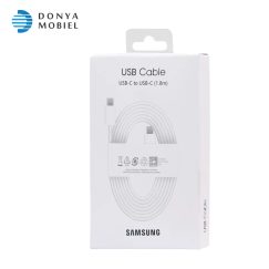 کابل USB-C به USB-C سامسونگ PD فست 45W مدل EP-DW767